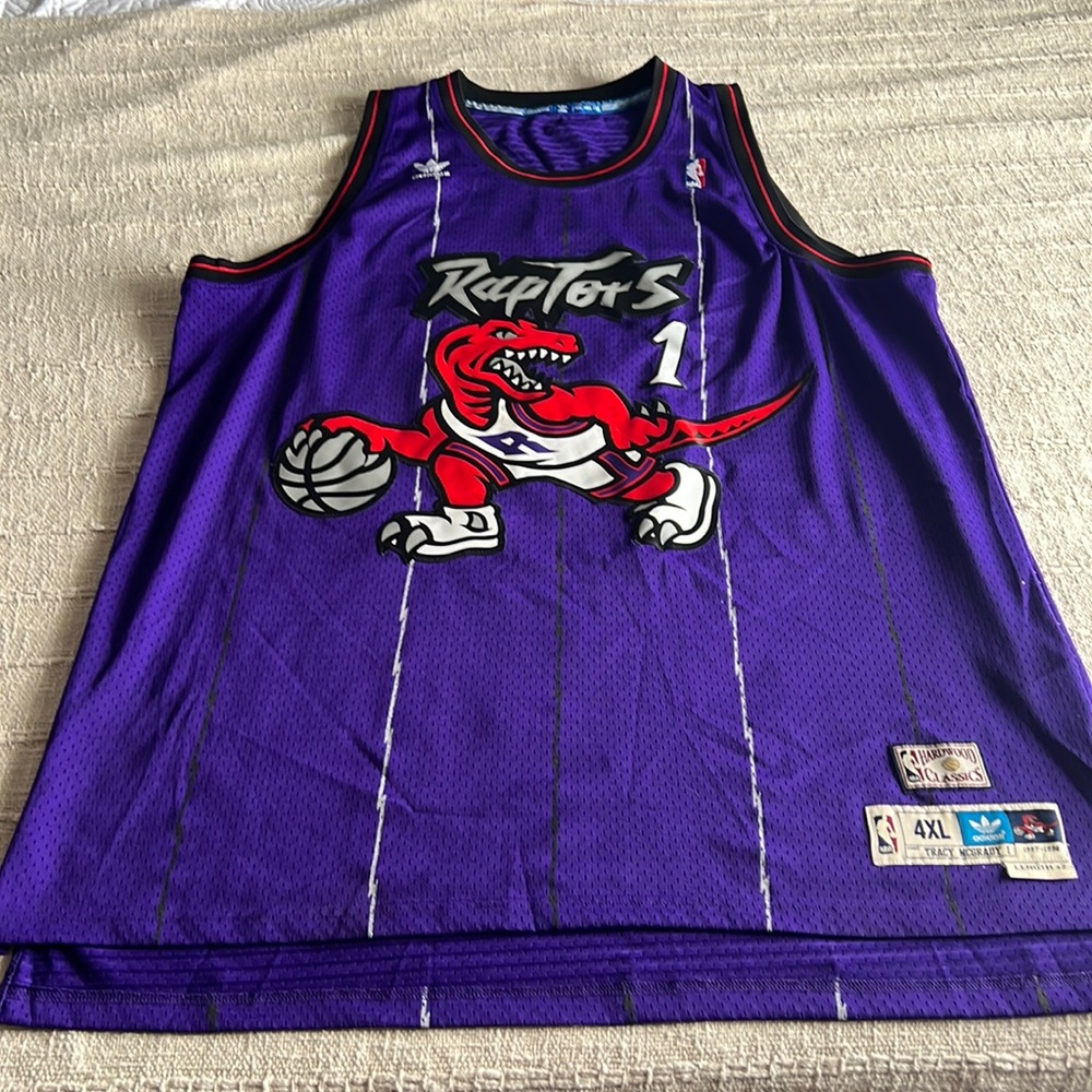 Tracy Mcgrady Rookie year 97-98 Toronto Raptors Jersey. Size 4xl 🔥